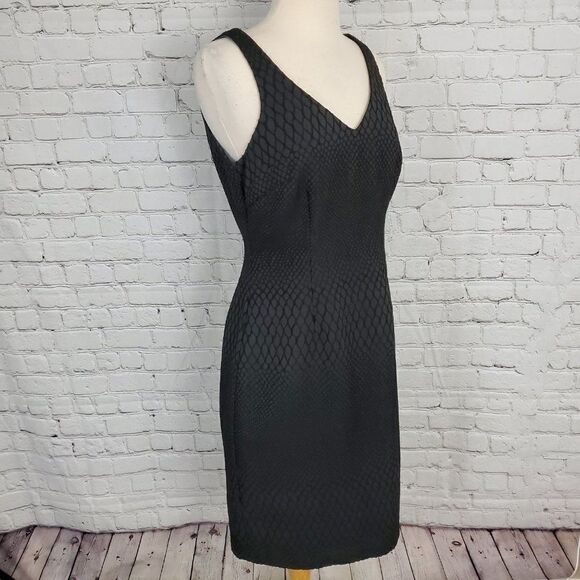 ANDREW MARC MARC New York Black Sleeveless Dress 6 - Picture 2 of 6